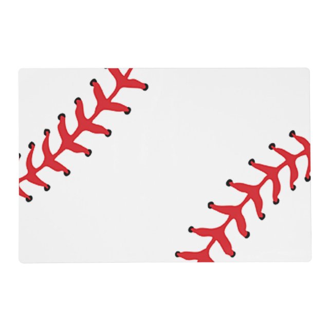 Baseball Design Placemat (Front)