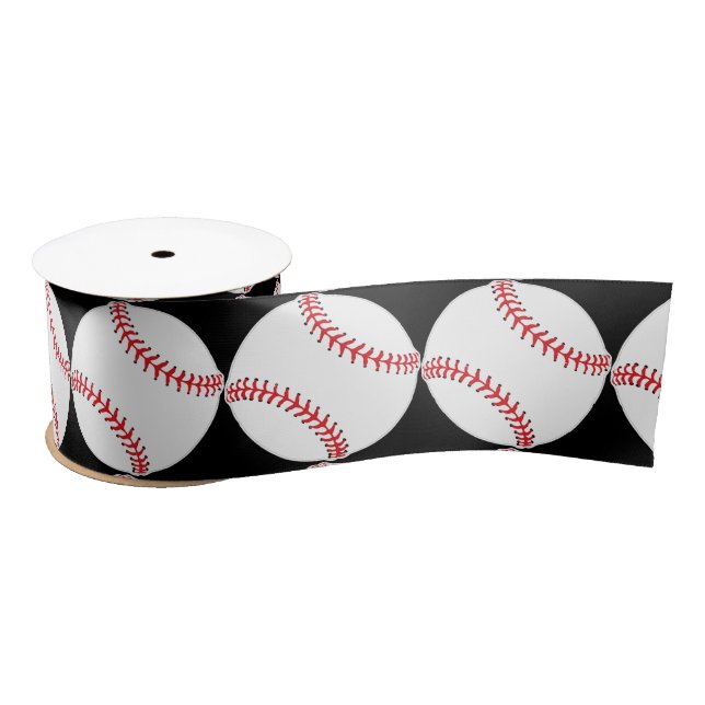 Baseball Design Ribbon (Spool)