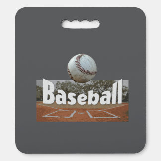 Baseball design seat cushion
