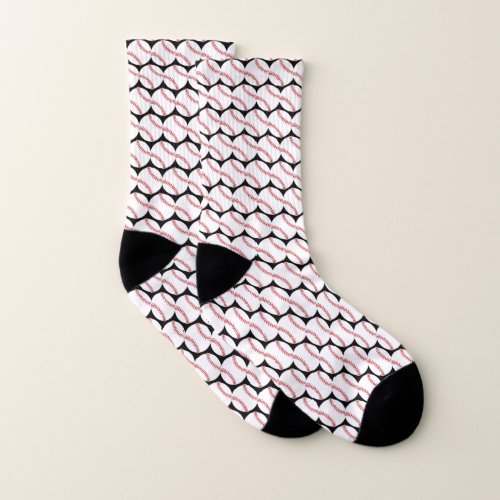 Baseball Design Socks