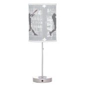 Baseball Design Table Lamp Shade (Back)