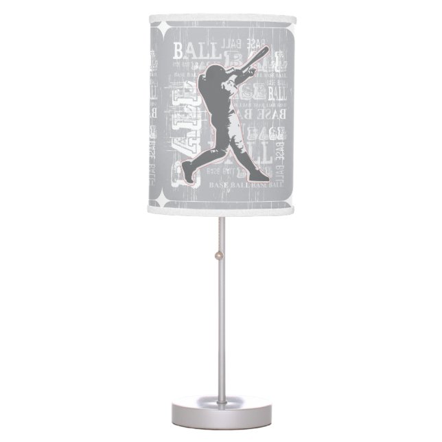 Baseball Design Table Lamp Shade (Front)