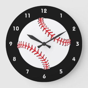 Baseball Design Wall Clock