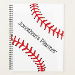 Baseball Design Weekly/Monthly Planner<br><div class="desc">Baseball Design Weekly/Monthly Planner with customizable text.</div>