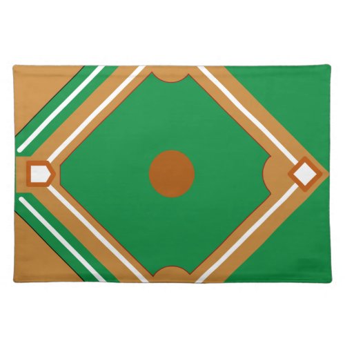 Baseball Diamond Placemat