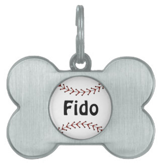 Baseball Dog Tag