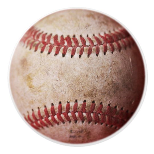 Baseball Drawer Pull Baseball Knob Kids Decor Zazzle Com