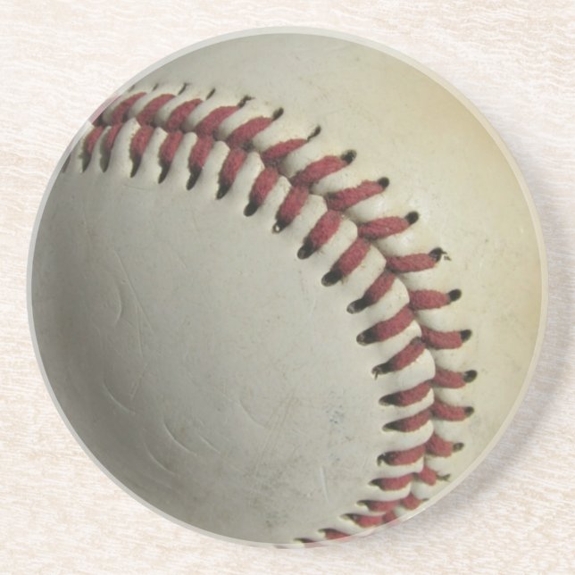 Baseball Drink Coaster (Front)