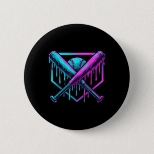 Baseball Drip For Boys Ice Cream Drip Youth Boys B Button