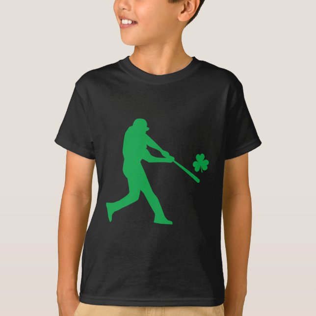 Baseball Drip For Boys Ice Cream Drip Youth Boys B T-Shirt (Front)