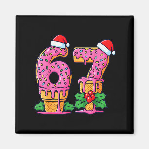 Baseball Drip Ice Cream 67 Baseball Lifestyle 101 Magnet