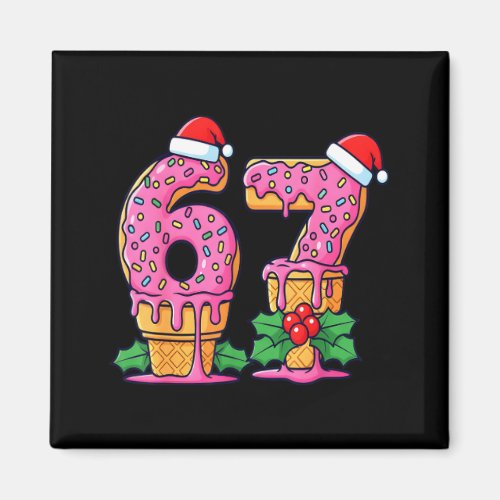 Baseball Drip Ice Cream 67 Baseball Lifestyle 101  Magnet