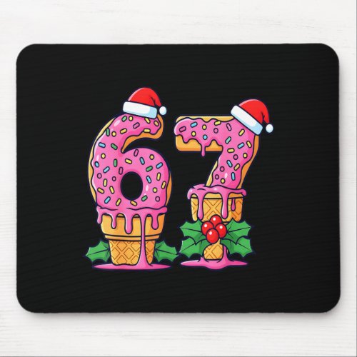 Baseball Drip Ice Cream 67 Baseball Lifestyle 101  Mouse Pad