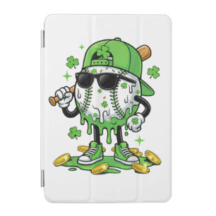 Baseball Drip Ice Cream St Patricks Day iPad Mini Cover