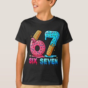 Baseball Drip Number 67 Player Or 67th Birthday T-Shirt