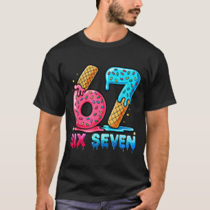 Baseball Drip Number 67 Player Or 67th Birthday T-Shirt
