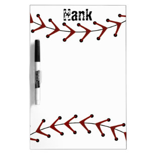 Baseball Dry Erase Board