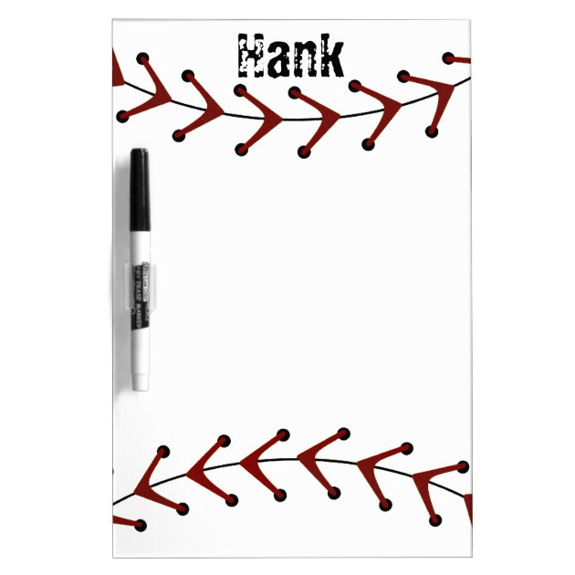 Baseball Dry Erase Board | Zazzle