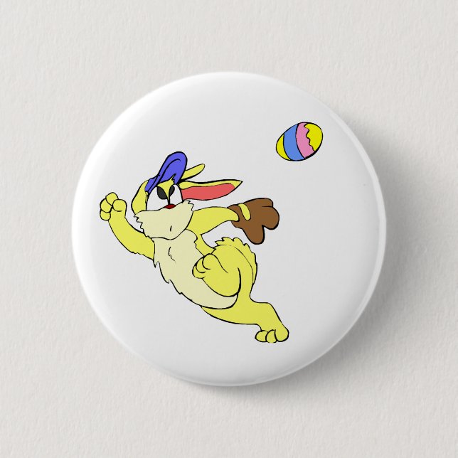 Baseball Easter Button (Front)