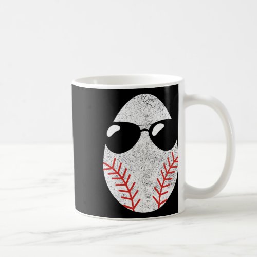 Baseball Easter Egg Women Men Teen Girls Boys Kids Coffee Mug