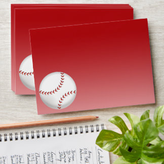 Baseball Envelope