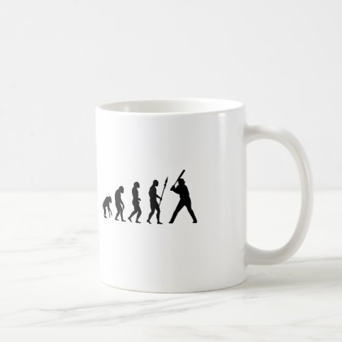 Baseball Evolution Coffee Mug