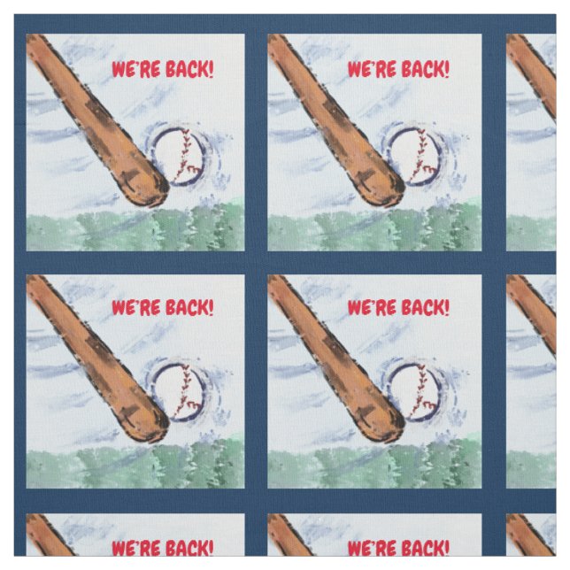 BASEBALL FABRIC (Swatch)