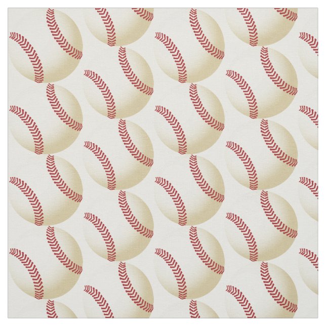 Baseball Fabric. Fabric (Swatch)