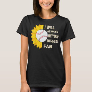 Baseball fan for girlfriend boyfriend dad son mom T-Shirt