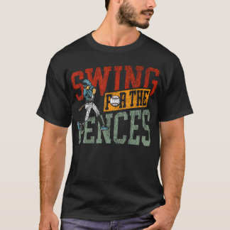Baseball Fan Retro Vintage Swing For The T-Shirt