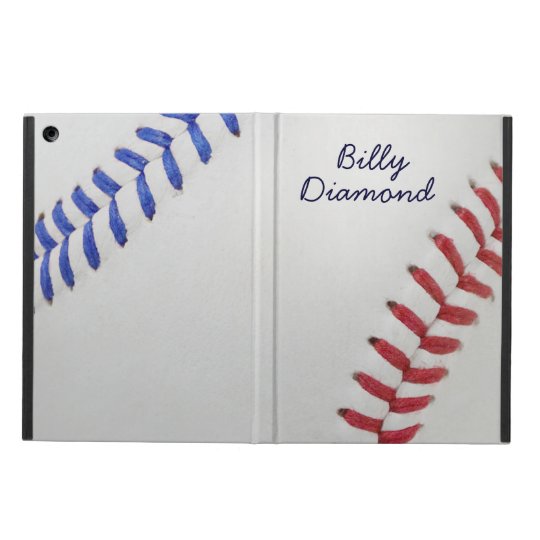 Baseball Fan-tastic_Color Laces_All-American iPad Air Cover