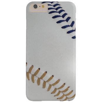 Baseball Fan-tastic_color Laces_stitching_db_sd Barely There Iphone 6 Plus Case by UCanSayThatAgain at Zazzle