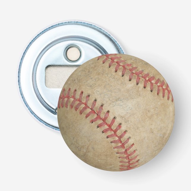 Baseball Fan-tastic_dirty ball_old school Bottle Opener (Front)