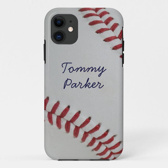 Baseball Fan-tastic pitch perfect autograph-style Case-Mate iPhone Case (Back)