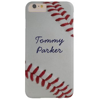 Baseball Fan-tastic Pitch Perfect Personalized Barely There Iphone 6 Plus Case by UCanSayThatAgain at Zazzle
