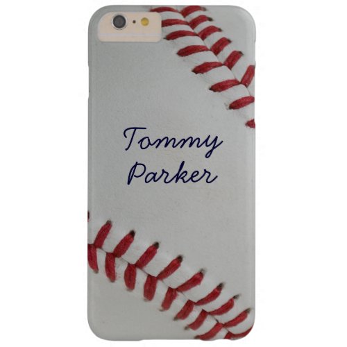 Baseball Fan_tastic pitch perfect personalized Barely There iPhone 6 Plus Case