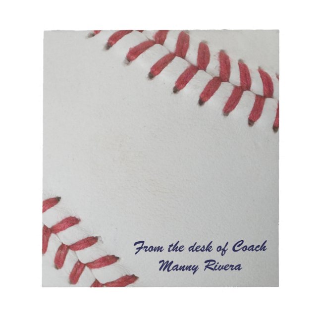 Baseball Fan-tastic_pitch perfect_personalized Notepad (Front)