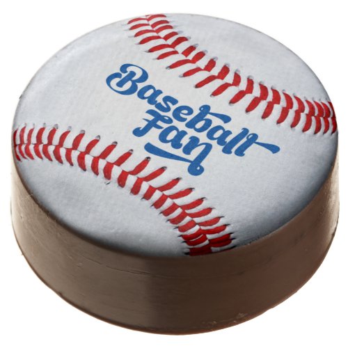 Baseball Fan Theme Party Chocolate Dipped Oreo