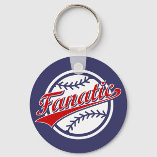 Baseball Fanatic Keychain