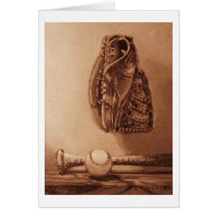 Baseball Fan's Card