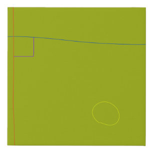 Baseball Faux Canvas Print