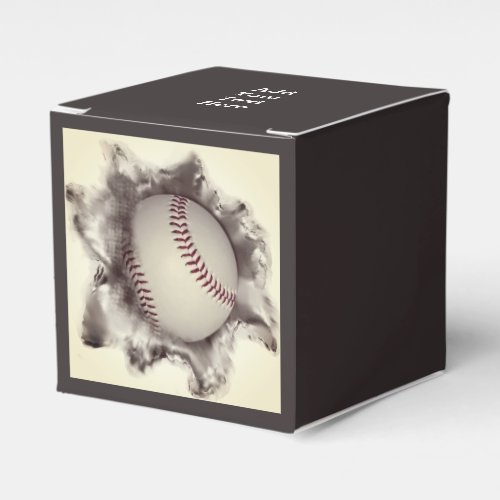 Baseball Favor Boxes