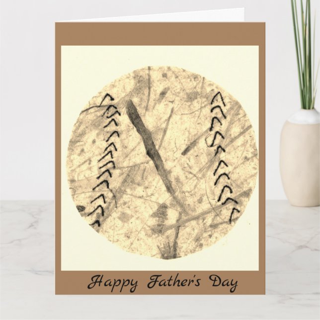 Baseball Favorite  Card (Front)