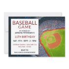 Baseball Field, Baseball Game Birthday Party