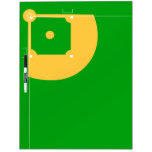 Baseball Field Dry-erase Board at Zazzle