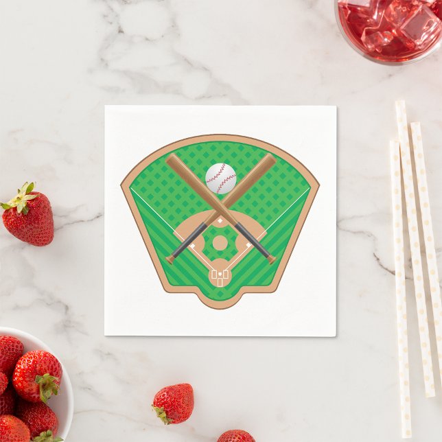Baseball Field Paper Napkins (Creator Uploaded)