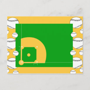 Baseball Field Postcard