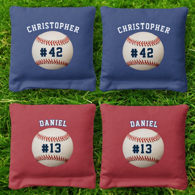 Baseball Field Team Number Name Athlete Sports Cornhole Bags (Baseball Field Team Number Name Athlete Sports Cornhole Bags)