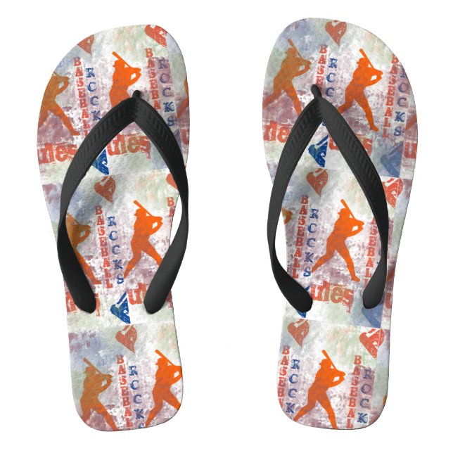 BASEBALL    FLIP FLOPS (Footbed)