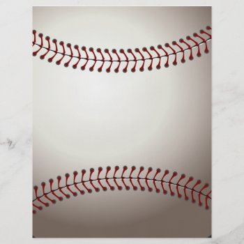 Baseball Flyer by Sport_Gifts at Zazzle